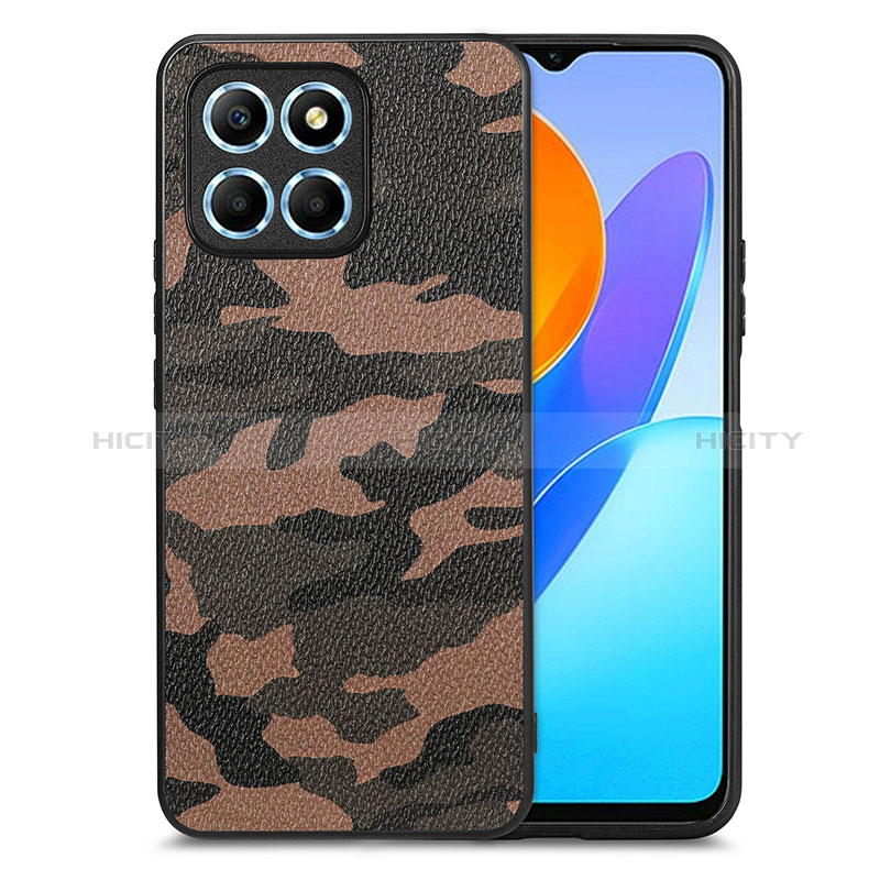 Silikon Hülle Handyhülle Gummi Schutzhülle Flexible Leder Tasche S01D für Huawei Honor X6 groß