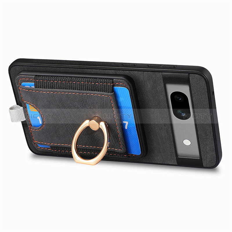 Silikon Hülle Handyhülle Gummi Schutzhülle Flexible Leder Tasche SD1 für Google Pixel 7a 5G