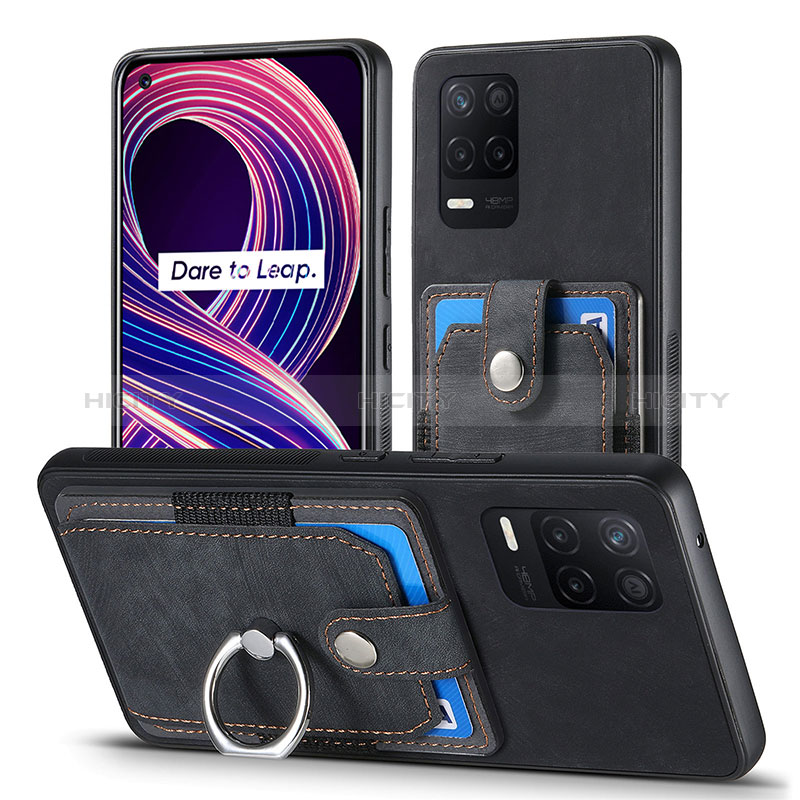 Silikon Hülle Handyhülle Gummi Schutzhülle Flexible Leder Tasche SD1 für Realme Q3i 5G groß