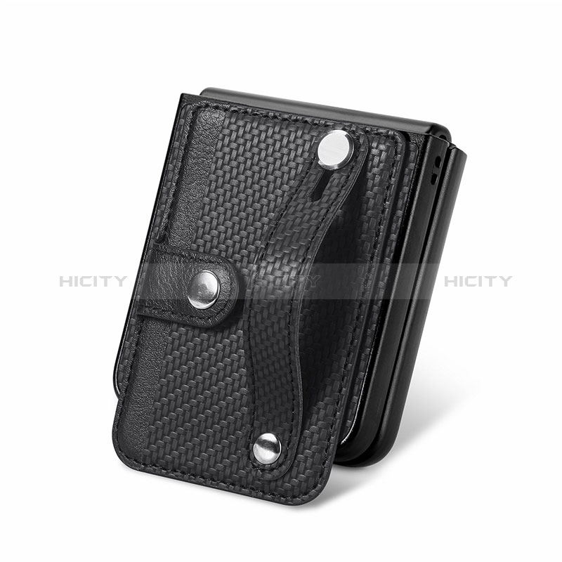 Silikon Hülle Handyhülle Gummi Schutzhülle Flexible Leder Tasche SD10 für Motorola Moto Razr 40 5G