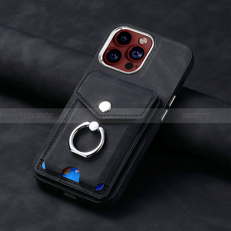 Silikon Hülle Handyhülle Gummi Schutzhülle Flexible Leder Tasche SD15 für Apple iPhone 14 Pro