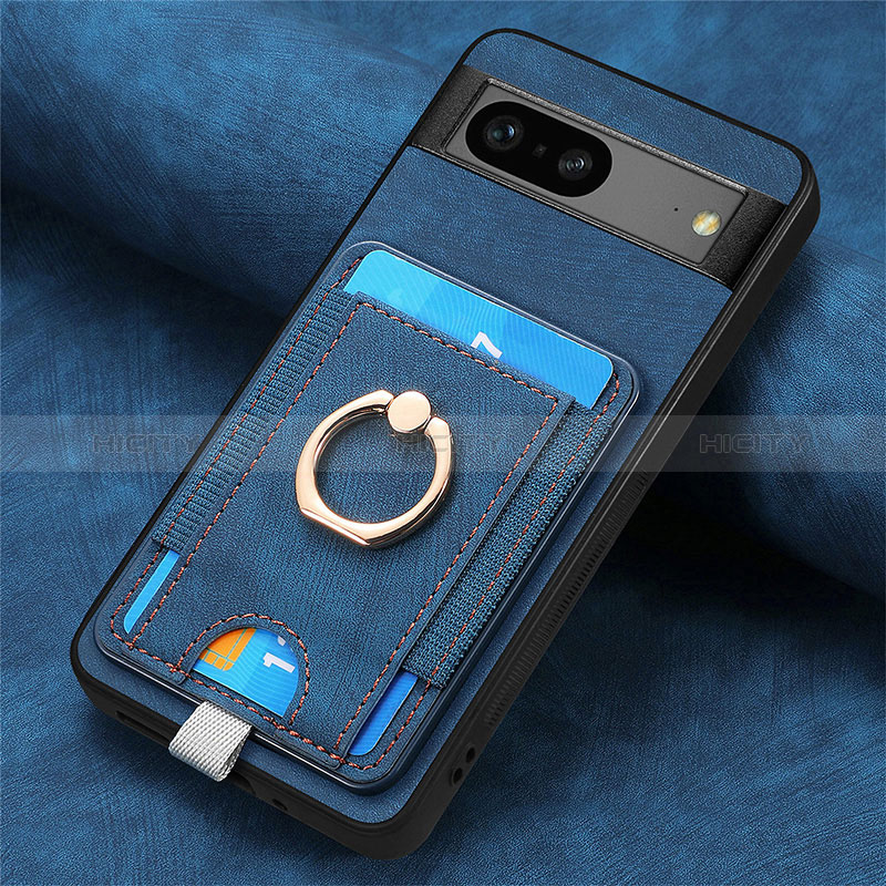 Silikon Hülle Handyhülle Gummi Schutzhülle Flexible Leder Tasche SD2 für Google Pixel 7 5G