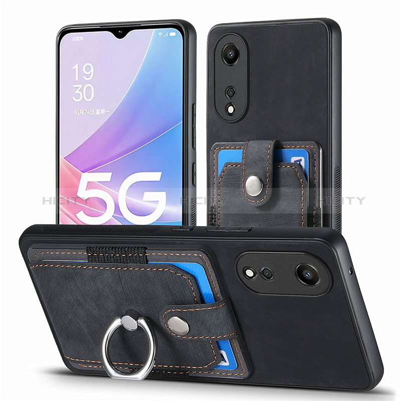 Silikon Hülle Handyhülle Gummi Schutzhülle Flexible Leder Tasche SD2 für Oppo A78 5G