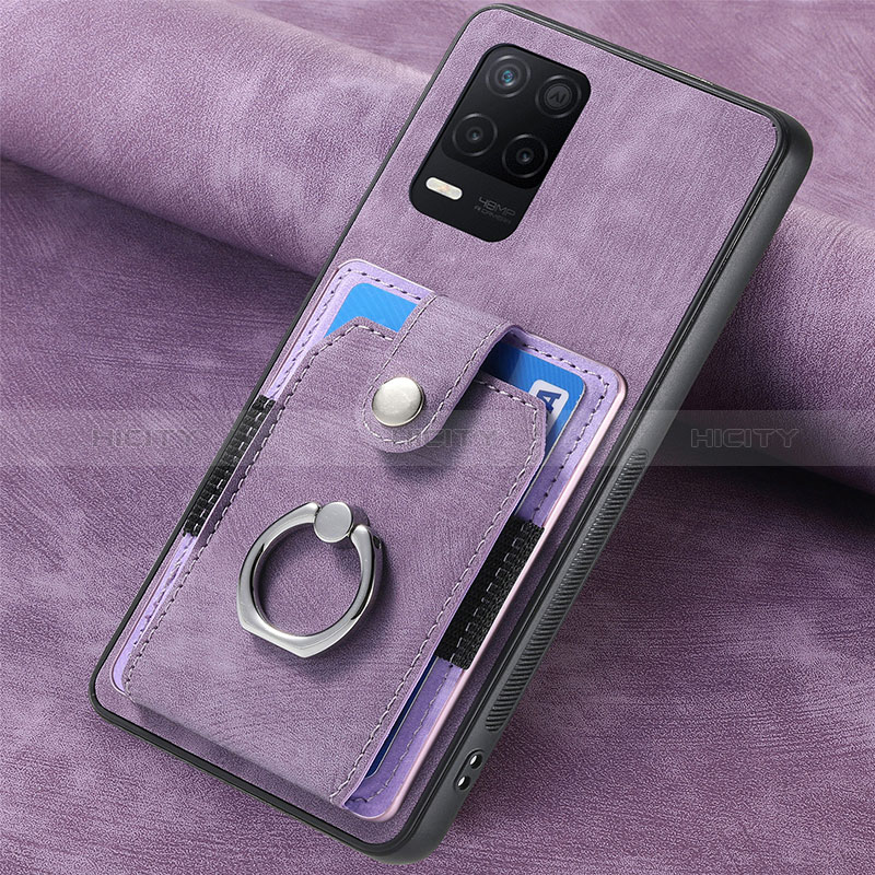 Silikon Hülle Handyhülle Gummi Schutzhülle Flexible Leder Tasche SD2 für Realme 8s 5G