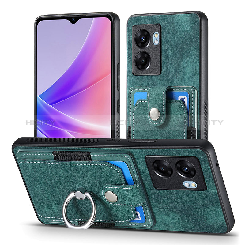 Silikon Hülle Handyhülle Gummi Schutzhülle Flexible Leder Tasche SD2 für Realme V23i 5G groß