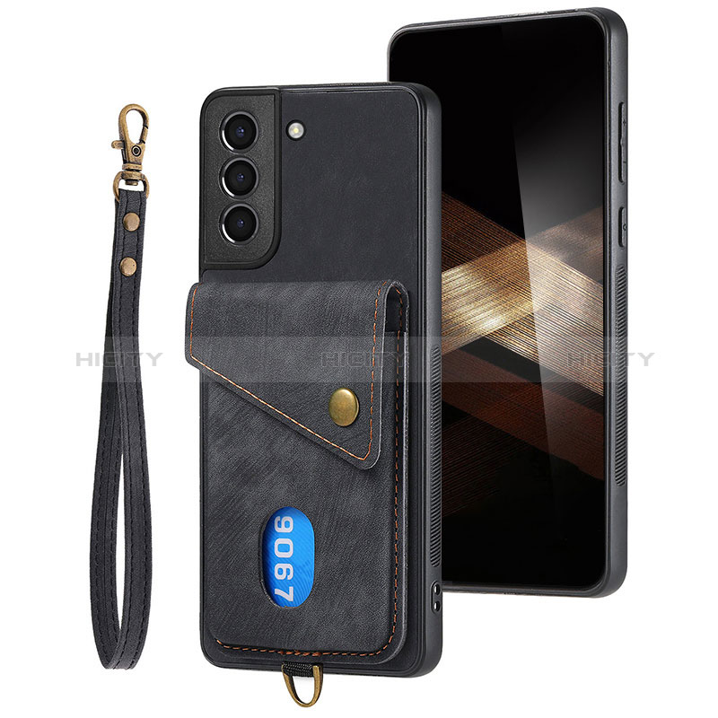 Silikon Hülle Handyhülle Gummi Schutzhülle Flexible Leder Tasche SD2 für Samsung Galaxy S24 5G