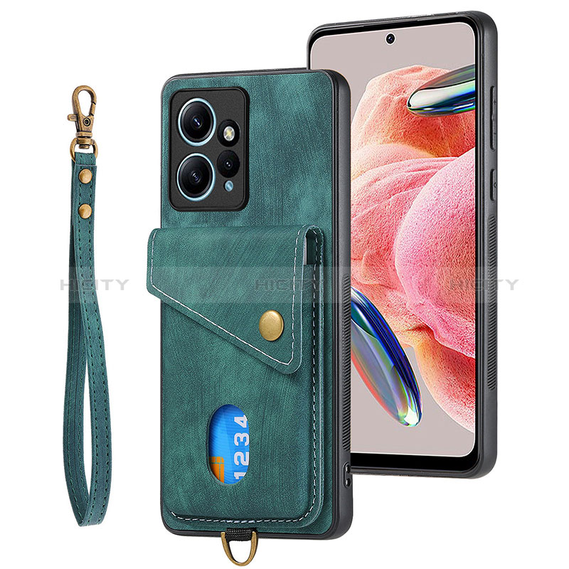 Silikon Hülle Handyhülle Gummi Schutzhülle Flexible Leder Tasche SD2 für Xiaomi Redmi Note 12 4G