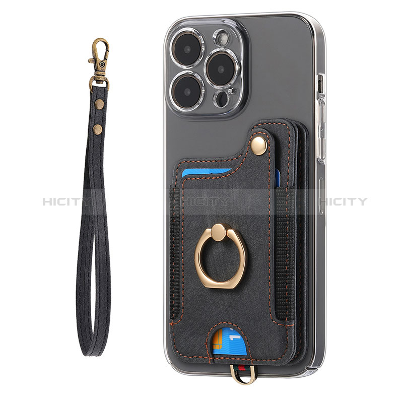 Silikon Hülle Handyhülle Gummi Schutzhülle Flexible Leder Tasche SD5 für Apple iPhone 14 Pro Max