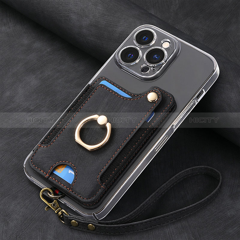 Silikon Hülle Handyhülle Gummi Schutzhülle Flexible Leder Tasche SD5 für Apple iPhone 15 Pro Max