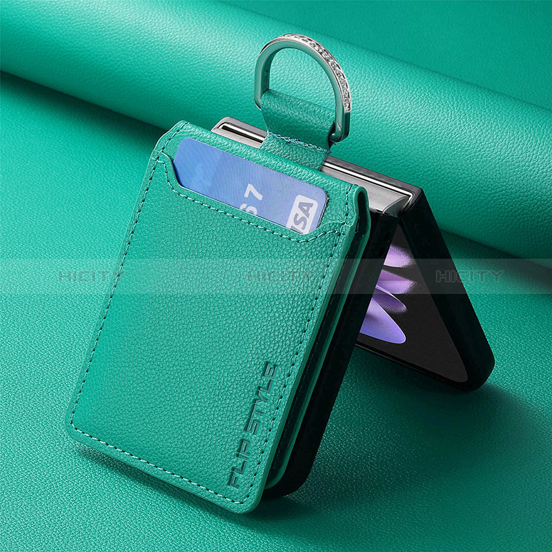 Silikon Hülle Handyhülle Gummi Schutzhülle Flexible Leder Tasche SD5 für Motorola Moto Razr 40 Ultra 5G groß