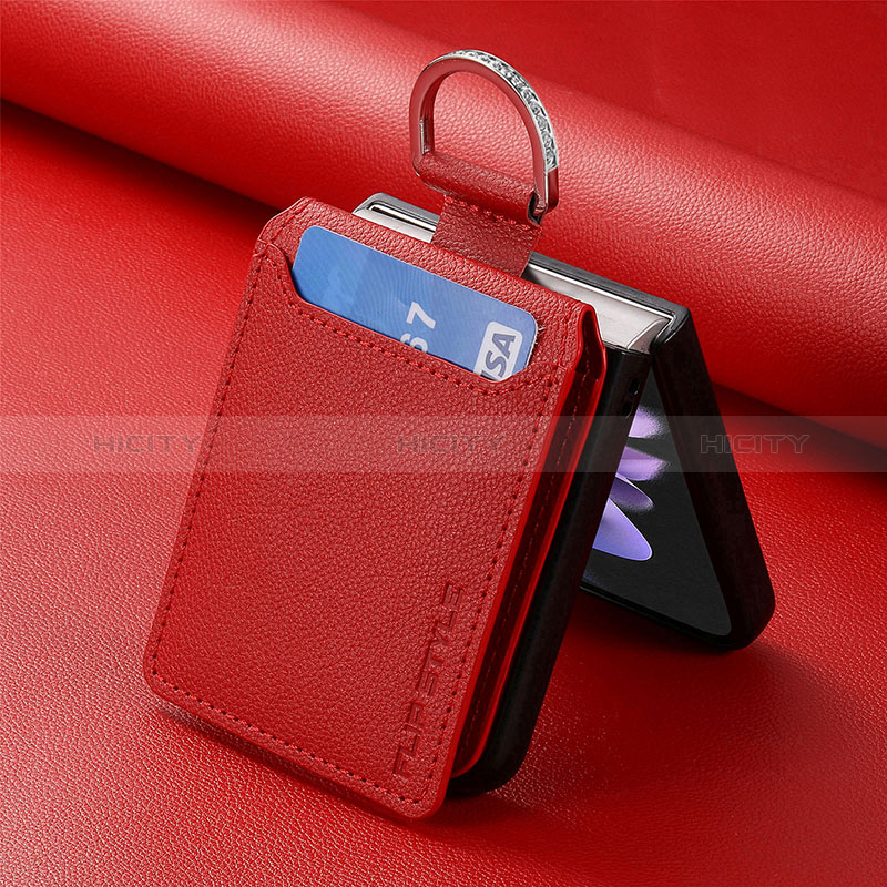 Silikon Hülle Handyhülle Gummi Schutzhülle Flexible Leder Tasche SD5 für Motorola Moto Razr 40 Ultra 5G groß