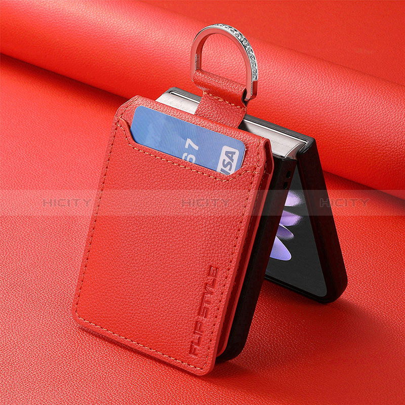 Silikon Hülle Handyhülle Gummi Schutzhülle Flexible Leder Tasche SD5 für Motorola Moto Razr 40 Ultra 5G groß