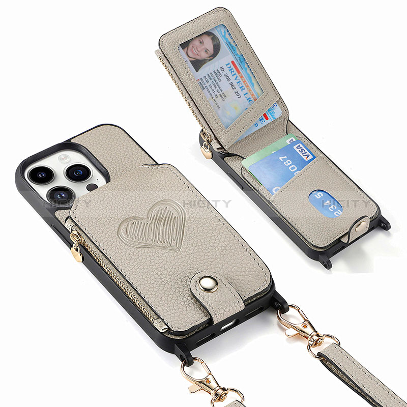 Silikon Hülle Handyhülle Gummi Schutzhülle Flexible Leder Tasche SD6 für Apple iPhone 13 Pro Max