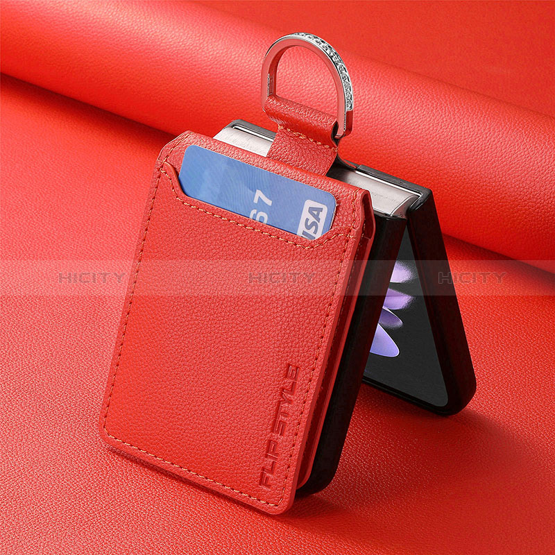 Silikon Hülle Handyhülle Gummi Schutzhülle Flexible Leder Tasche SD6 für Motorola Moto Razr 40 5G groß