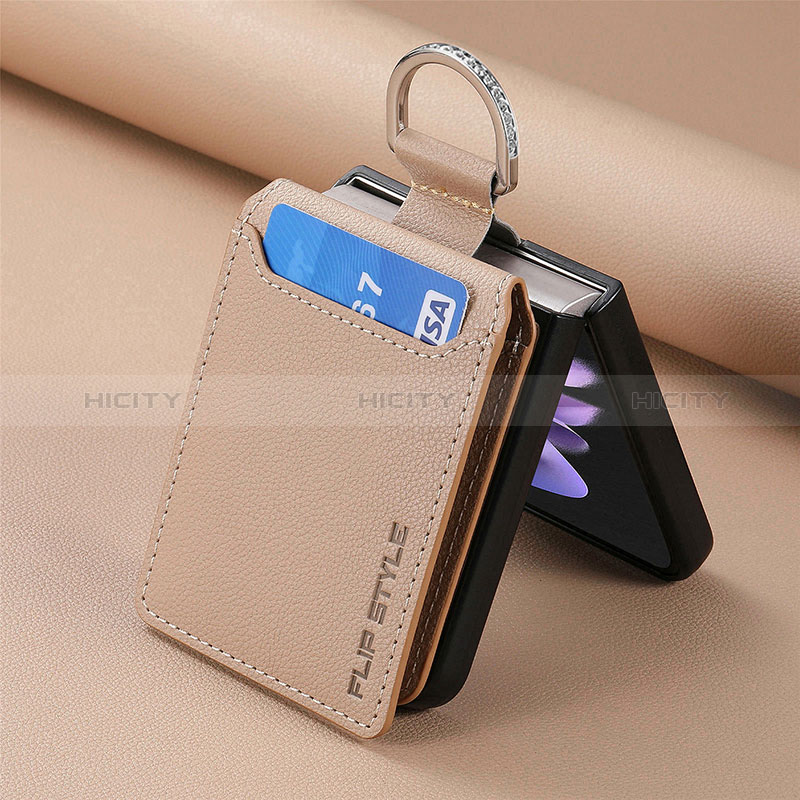 Silikon Hülle Handyhülle Gummi Schutzhülle Flexible Leder Tasche SD6 für Motorola Moto Razr 40 5G groß