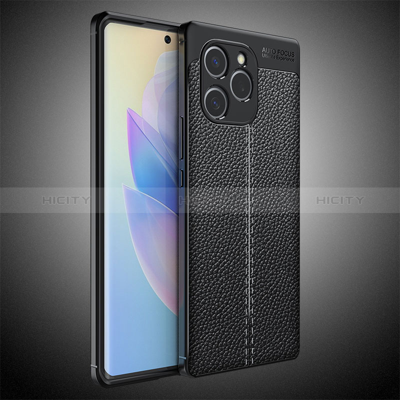 Silikon Hülle Handyhülle Gummi Schutzhülle Flexible Leder Tasche WL1 für Huawei Honor 60 SE 5G groß