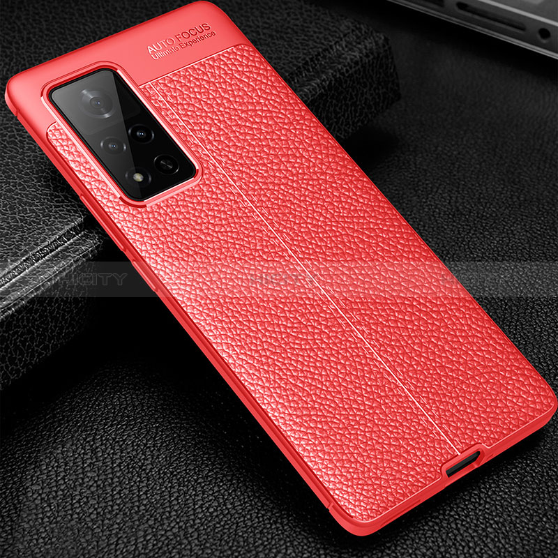 Silikon Hülle Handyhülle Gummi Schutzhülle Flexible Leder Tasche WL1 für Huawei Honor V40 5G