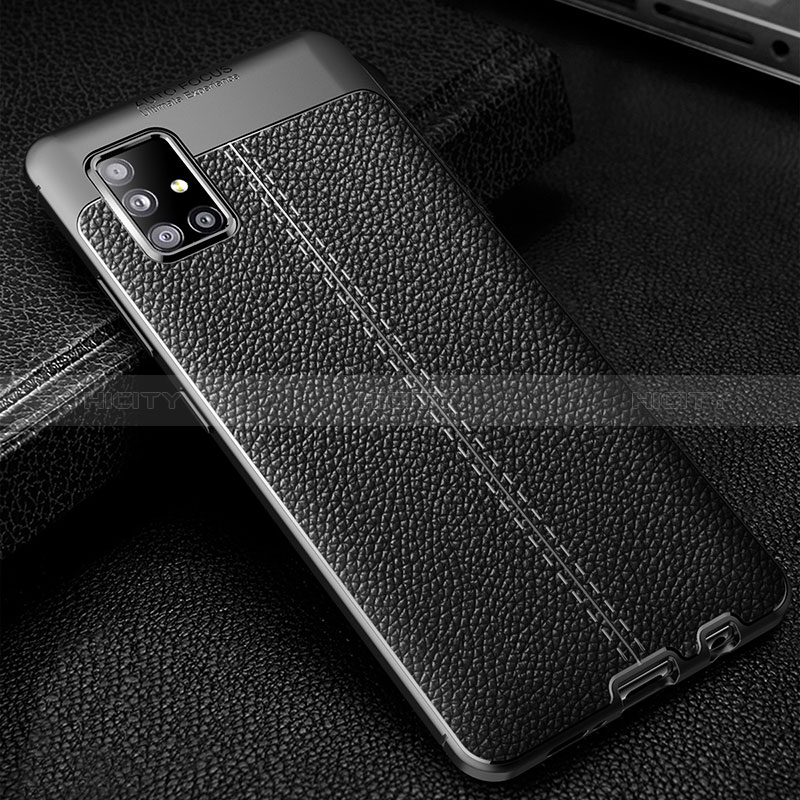 Silikon Hülle Handyhülle Gummi Schutzhülle Flexible Leder Tasche WL1 für Samsung Galaxy M40S