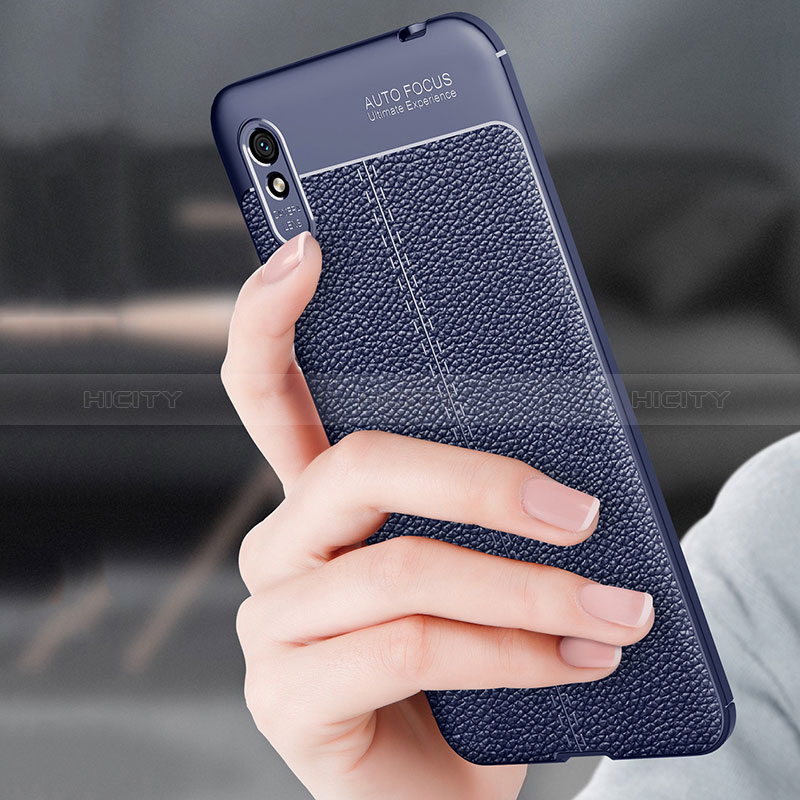 Silikon Hülle Handyhülle Gummi Schutzhülle Flexible Leder Tasche WL1 für Xiaomi Redmi 9A