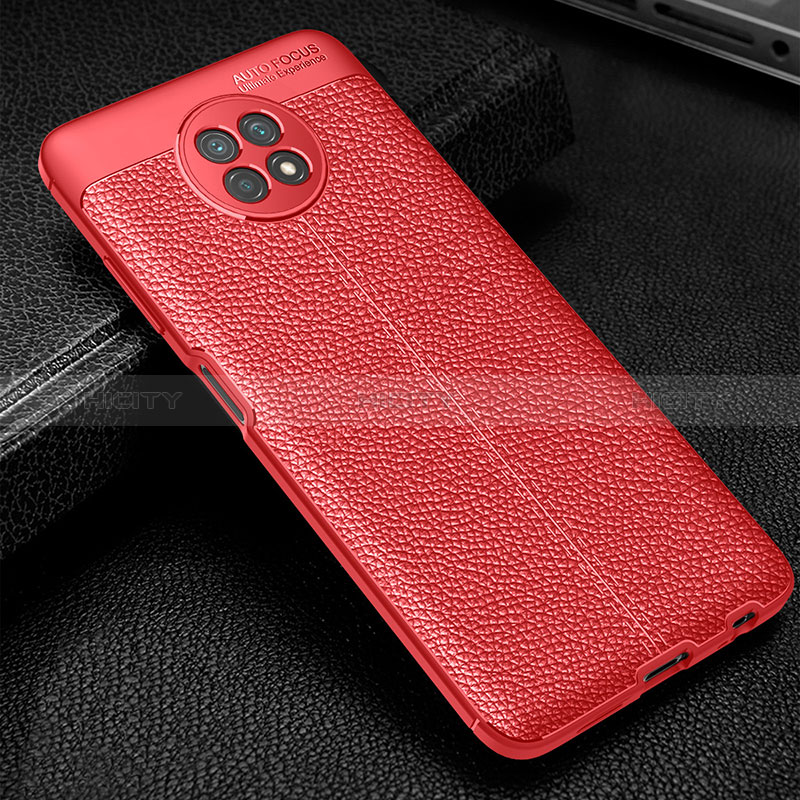 Silikon Hülle Handyhülle Gummi Schutzhülle Flexible Leder Tasche WL1 für Xiaomi Redmi Note 9T 5G