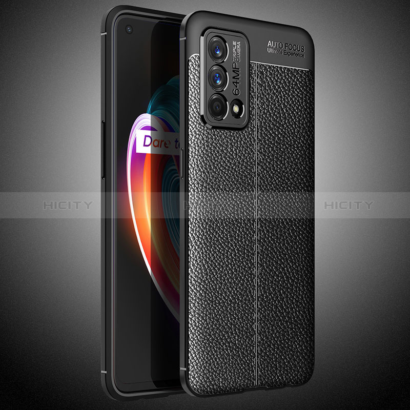 Silikon Hülle Handyhülle Gummi Schutzhülle Flexible Leder Tasche WL2 für Realme GT Master 5G groß