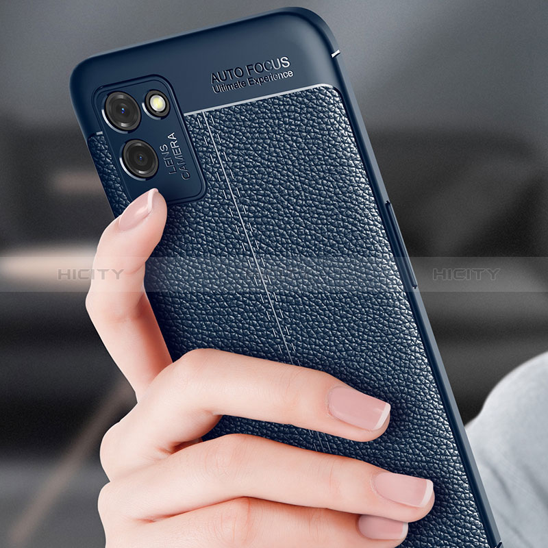 Silikon Hülle Handyhülle Gummi Schutzhülle Flexible Leder Tasche WL2 für Realme V11s 5G groß