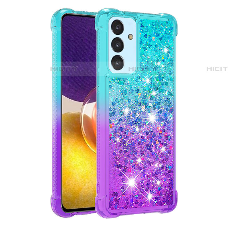 Silikon Hülle Handyhülle Gummi Schutzhülle Flexible Tasche Bling-Bling S02 für Samsung Galaxy A05s