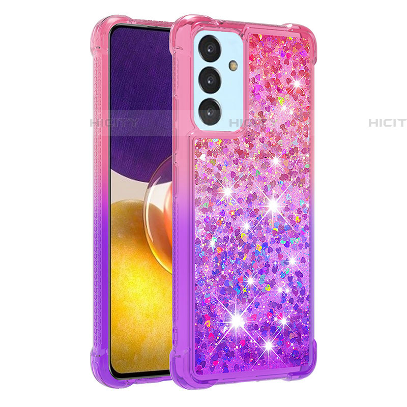 Silikon Hülle Handyhülle Gummi Schutzhülle Flexible Tasche Bling-Bling S02 für Samsung Galaxy A05s