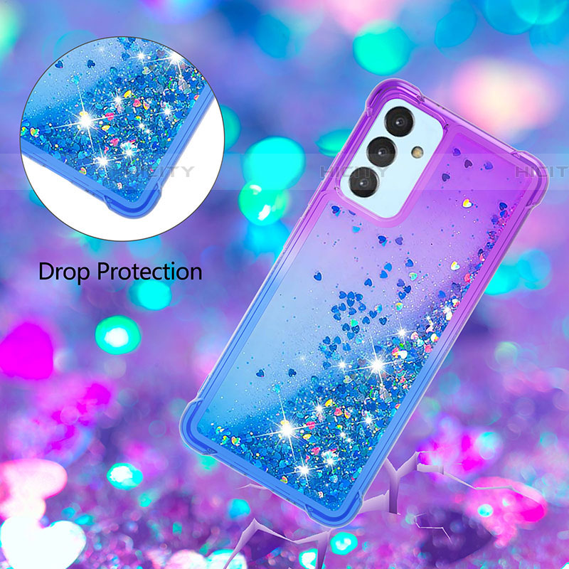 Silikon Hülle Handyhülle Gummi Schutzhülle Flexible Tasche Bling-Bling S02 für Samsung Galaxy A05s