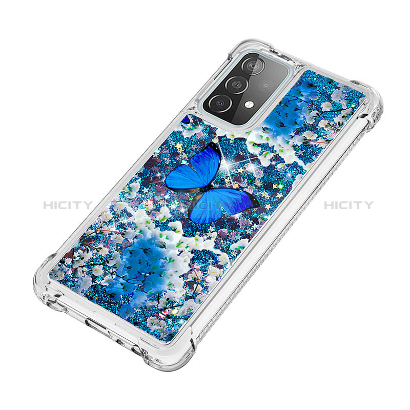 Silikon Hülle Handyhülle Gummi Schutzhülle Flexible Tasche Bling-Bling S03 für Samsung Galaxy A52s 5G