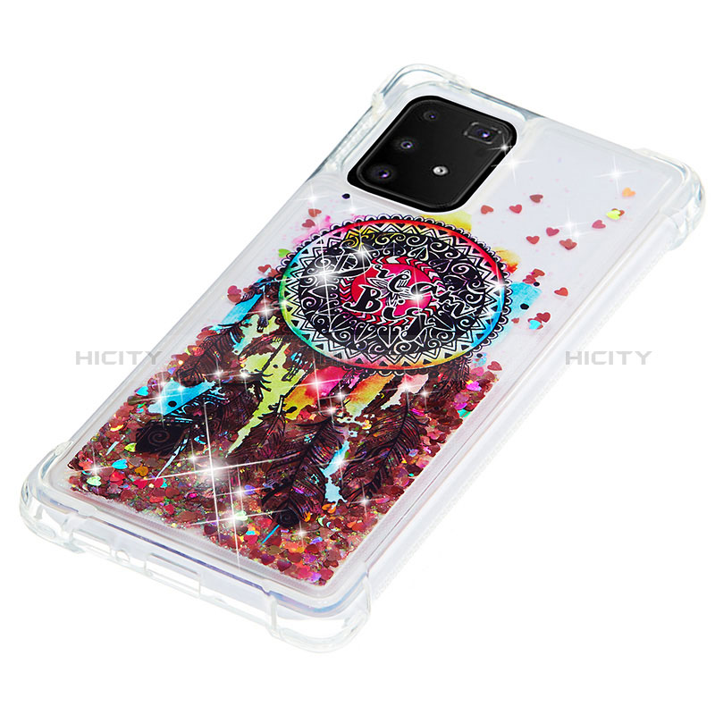 Silikon Hülle Handyhülle Gummi Schutzhülle Flexible Tasche Bling-Bling S03 für Samsung Galaxy M80S