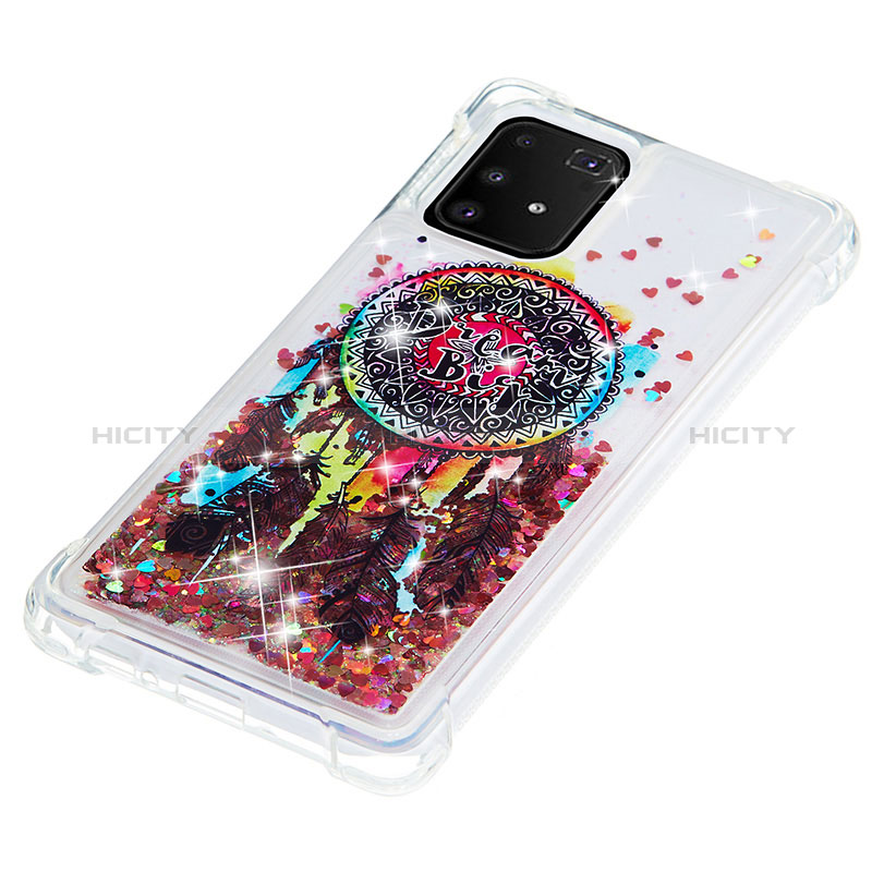 Silikon Hülle Handyhülle Gummi Schutzhülle Flexible Tasche Bling-Bling S03 für Samsung Galaxy S10 Lite