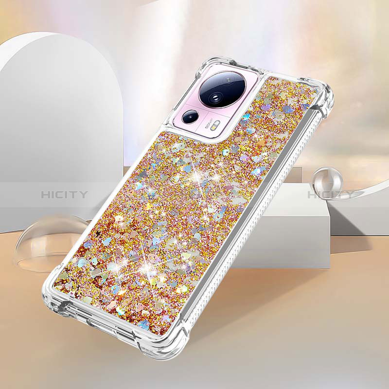 Silikon Hülle Handyhülle Gummi Schutzhülle Flexible Tasche Bling-Bling S03 für Xiaomi Mi 13 Lite 5G