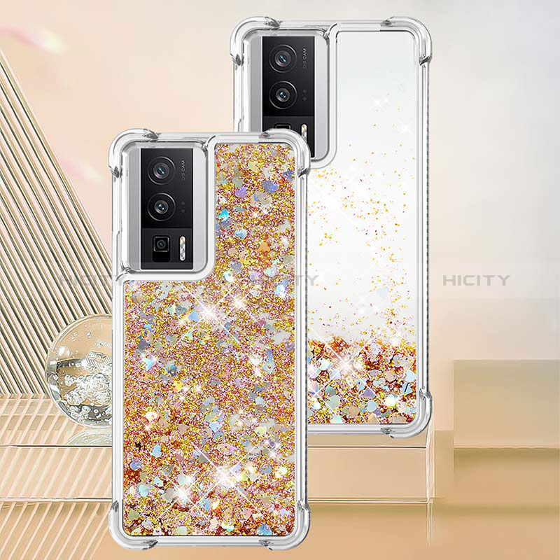 Silikon Hülle Handyhülle Gummi Schutzhülle Flexible Tasche Bling-Bling S03 für Xiaomi Redmi K60 5G