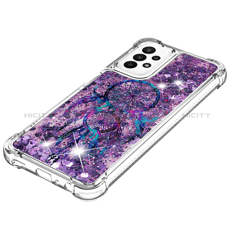 Silikon Hülle Handyhülle Gummi Schutzhülle Flexible Tasche Bling-Bling S04 für Samsung Galaxy A23 5G