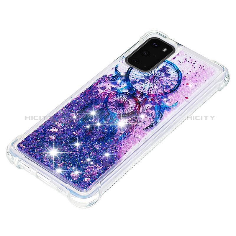 Silikon Hülle Handyhülle Gummi Schutzhülle Flexible Tasche Bling-Bling S05 für Samsung Galaxy S20 5G