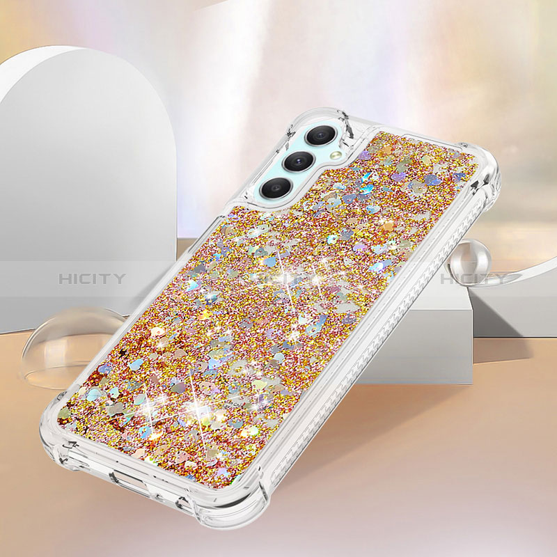 Silikon Hülle Handyhülle Gummi Schutzhülle Flexible Tasche Bling-Bling YB3 für Samsung Galaxy A25 5G groß