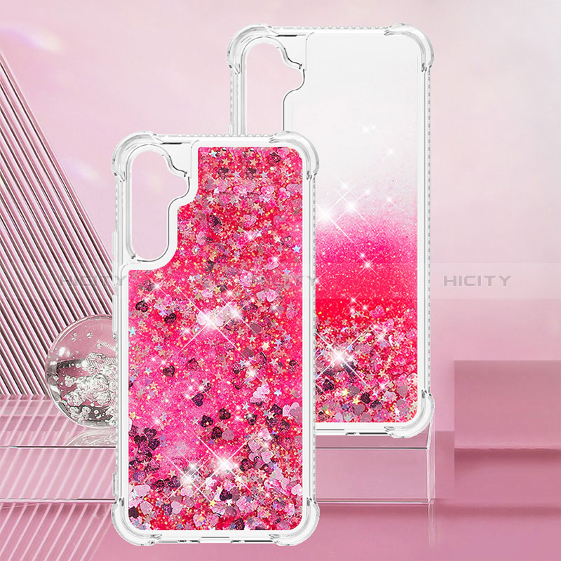 Silikon Hülle Handyhülle Gummi Schutzhülle Flexible Tasche Bling-Bling YB3 für Samsung Galaxy A34 5G