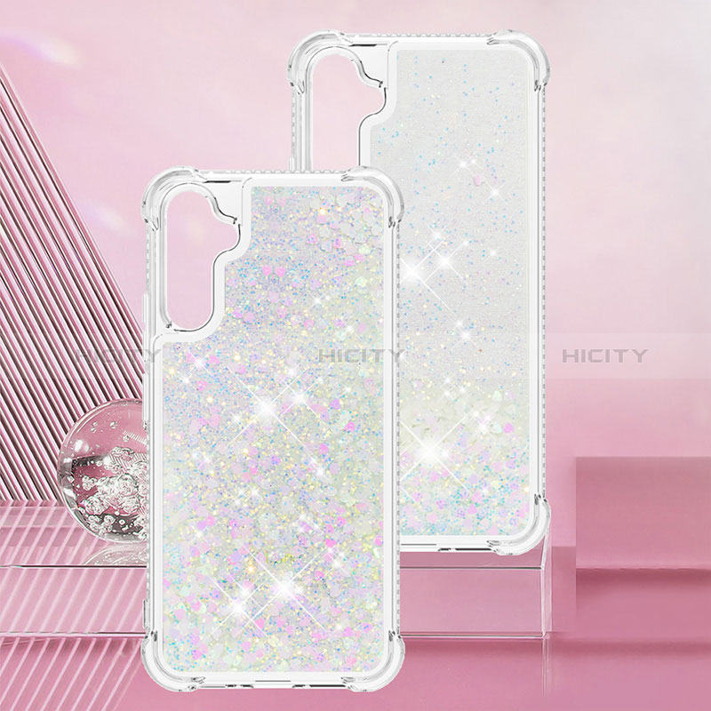 Silikon Hülle Handyhülle Gummi Schutzhülle Flexible Tasche Bling-Bling YB3 für Samsung Galaxy A34 5G