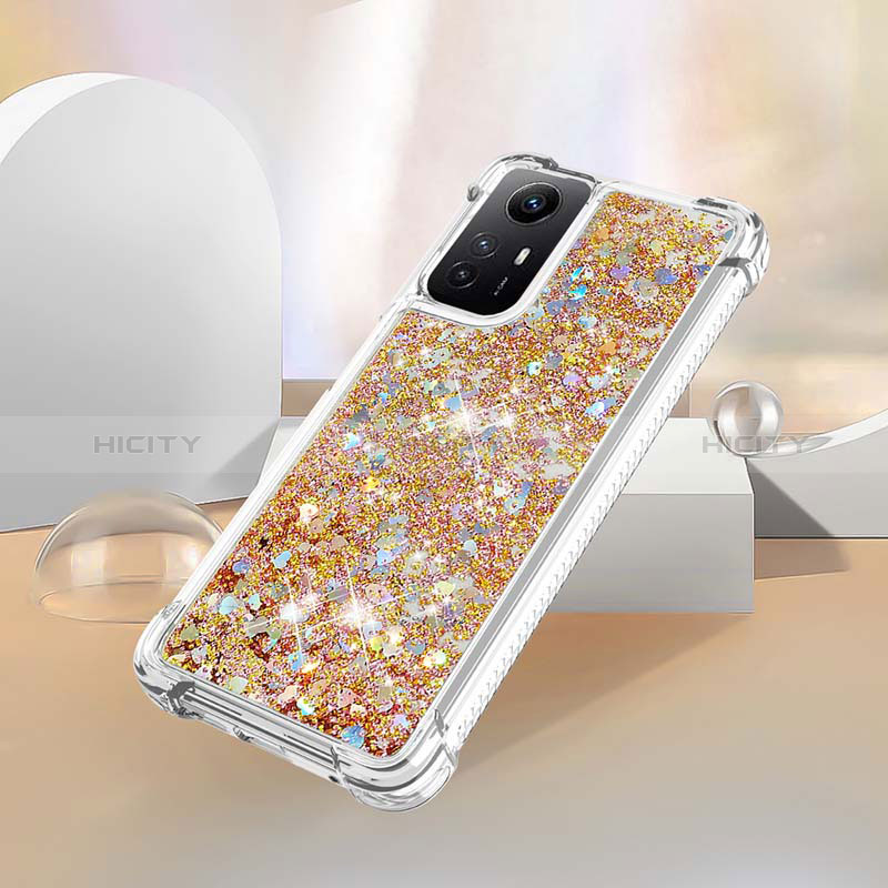 Silikon Hülle Handyhülle Gummi Schutzhülle Flexible Tasche Bling-Bling YB3 für Xiaomi Redmi Note 12S groß