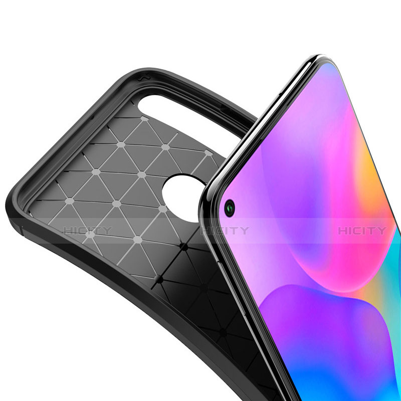 Silikon Hülle Handyhülle Gummi Schutzhülle Flexible Tasche Köper für Huawei P40 Lite E groß