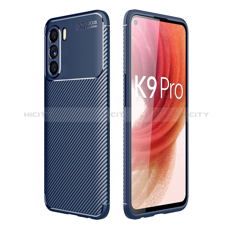 Silikon Hülle Handyhülle Gummi Schutzhülle Flexible Tasche Köper für Oppo K9 Pro 5G