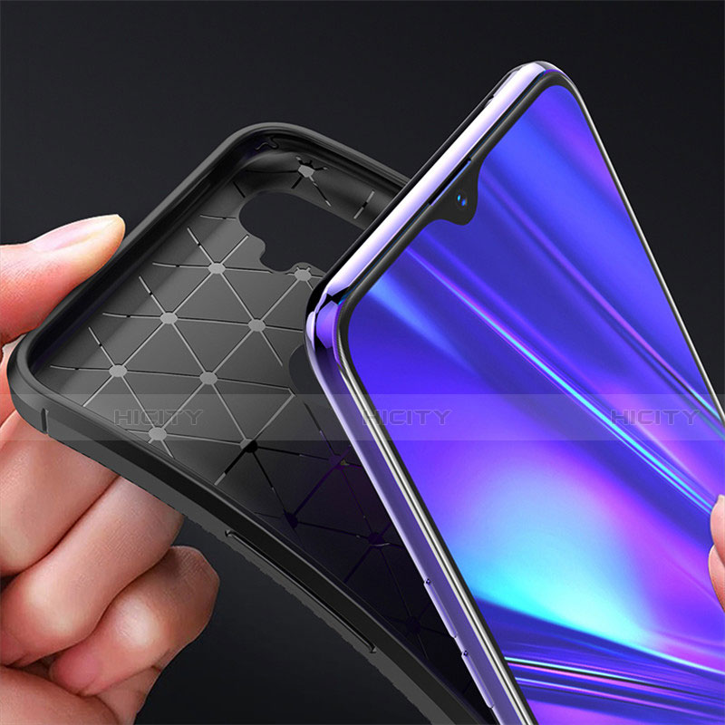 Silikon Hülle Handyhülle Gummi Schutzhülle Flexible Tasche Köper für Realme 5s