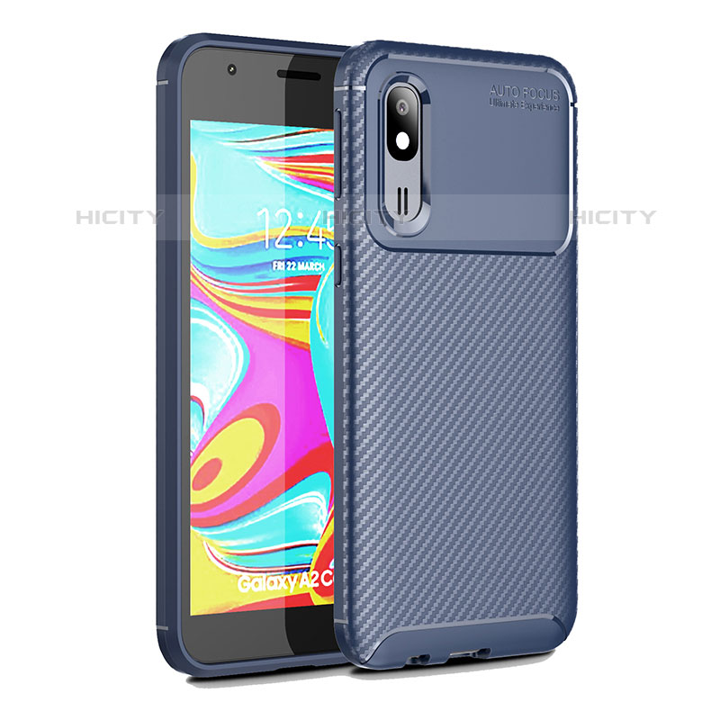 Silikon Hülle Handyhülle Gummi Schutzhülle Flexible Tasche Köper für Samsung Galaxy A2 Core A260F A260G