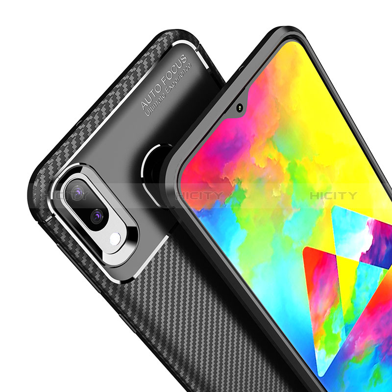 Silikon Hülle Handyhülle Gummi Schutzhülle Flexible Tasche Köper für Samsung Galaxy M20