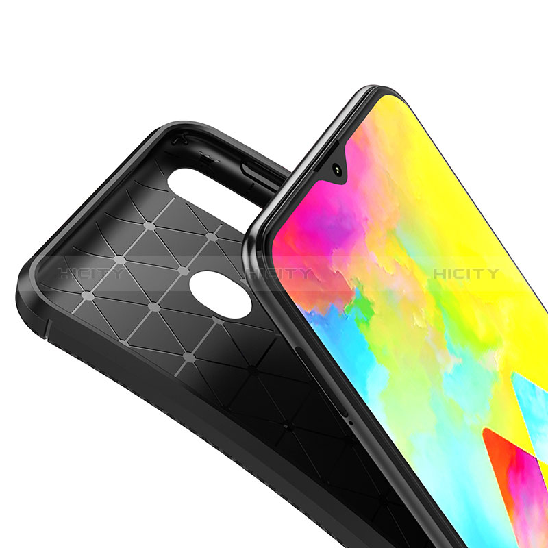 Silikon Hülle Handyhülle Gummi Schutzhülle Flexible Tasche Köper für Samsung Galaxy M20