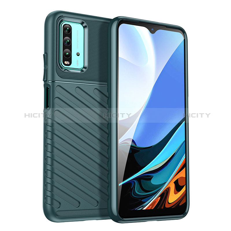 Silikon Hülle Handyhülle Gummi Schutzhülle Flexible Tasche Köper MF1 für Xiaomi Redmi Note 9 4G