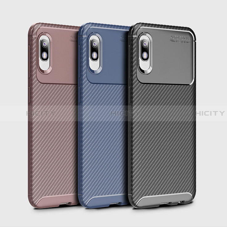 Silikon Hülle Handyhülle Gummi Schutzhülle Flexible Tasche Köper S01 für Samsung Galaxy A10e groß