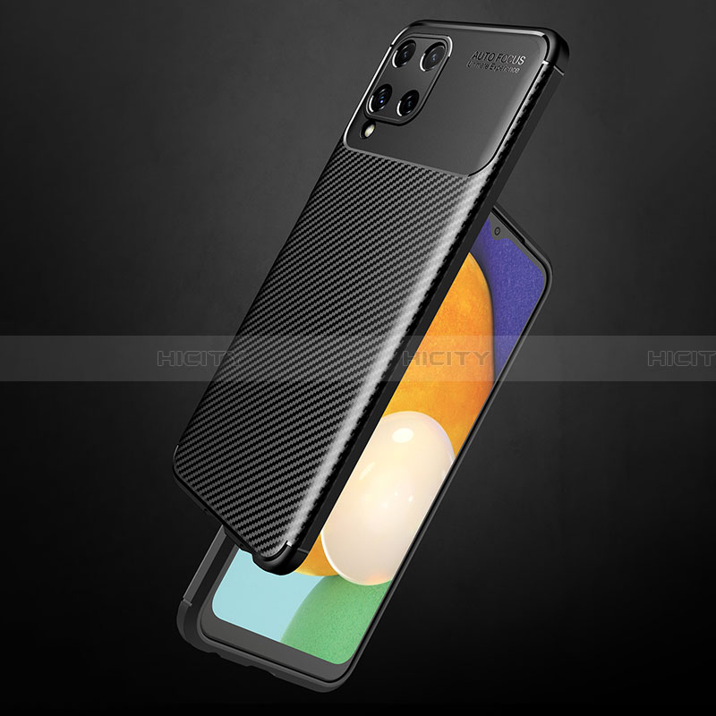 Silikon Hülle Handyhülle Gummi Schutzhülle Flexible Tasche Köper S01 für Samsung Galaxy A22 4G groß