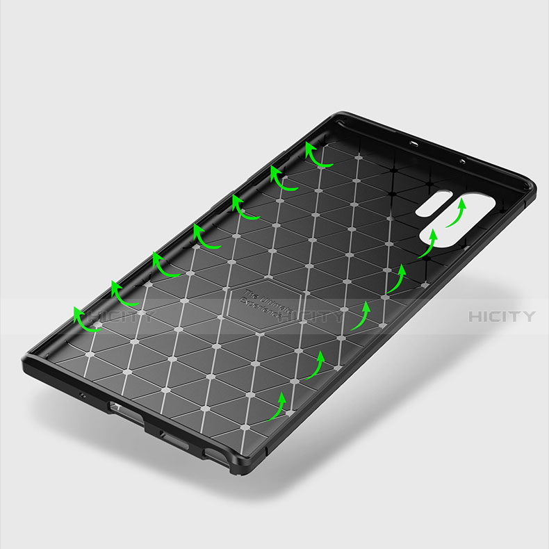 Silikon Hülle Handyhülle Gummi Schutzhülle Flexible Tasche Köper Y01 für Samsung Galaxy Note 10 Plus